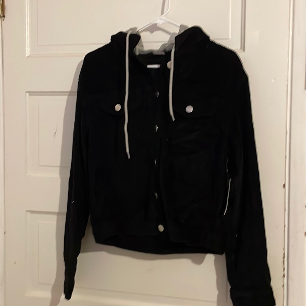 Black and grey jacket